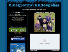 Tablet Screenshot of bluegroundundergrass.com